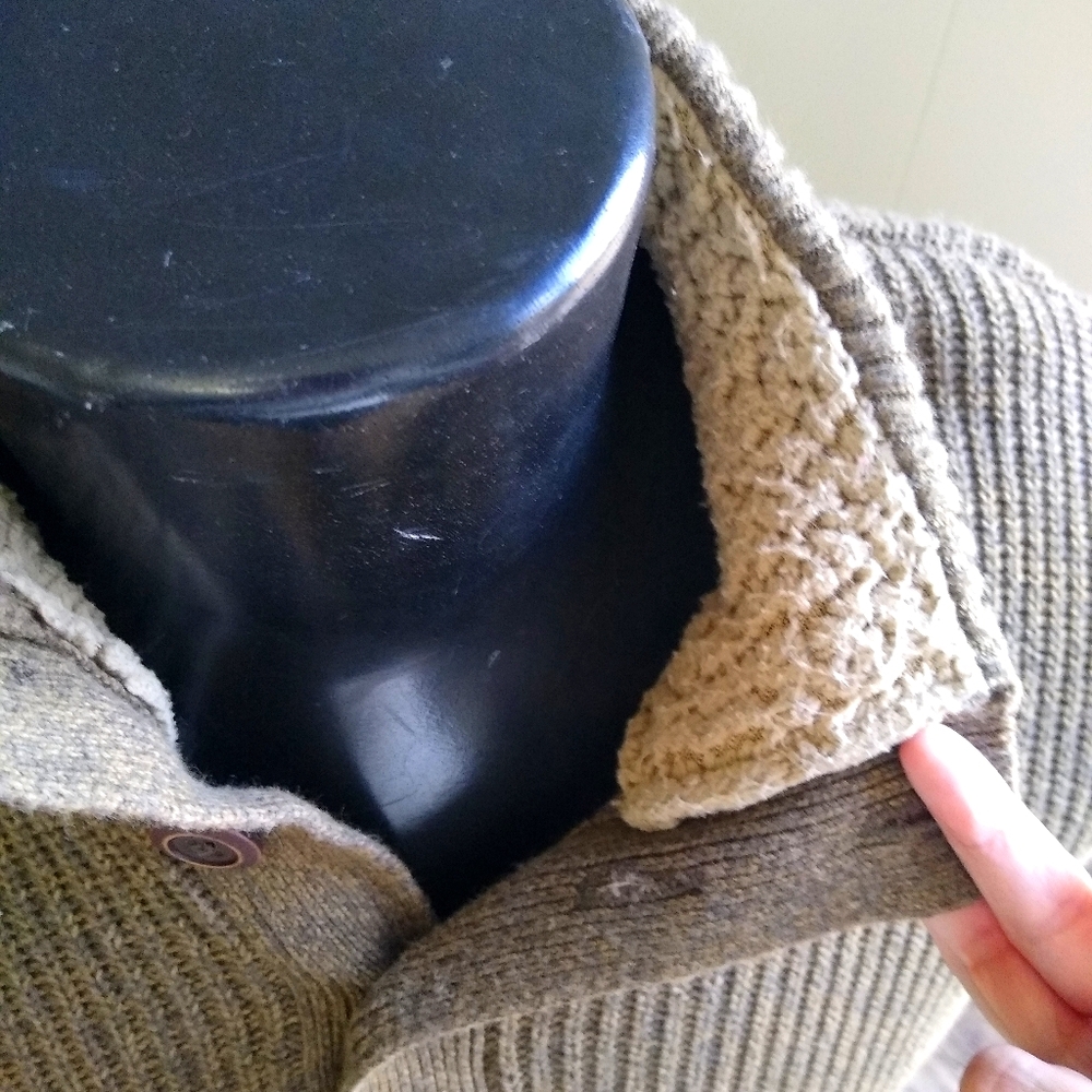 Bass Pullover Button Down Sweater - image 3